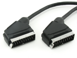 SCART-SCART kabelis 1,5 m