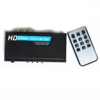 Signalų konverteris iš VGA+YpbPr+USB į HDMI YL351