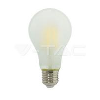 LED lemputė 6W Filament E27 A60 Frost Cover 2700K V-TAC