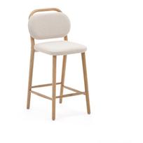 Smėlio spalvos baro taburetė (sėdynės aukštis 66 cm) Helda – Kave Home