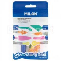 Įrankiai modelinui ir plastilinui MILAN, 10 vnt.
