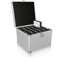 ICY BOX IB-AC628 Walizka aluminiowa na Dyski 2.5inch 3.5inch HDD Srebrna - Towar z uszkodzonym opakowaniem (P)
