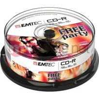 Emtec CD-R 700MB/ 80MIN 52x Free Party 25 pcs