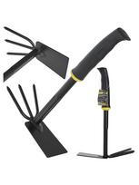 Dvipusė sodo kapliukas su nageliais, 24 cm