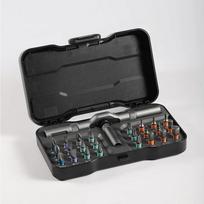 24 in 1 Screwdriver Set Ratchet Wrench Screw Driver Kit S2 Magnetic Bits