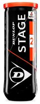 Teniso kamuoliukai Dunlop STAGE 2 ORANGE 3-tube ITF