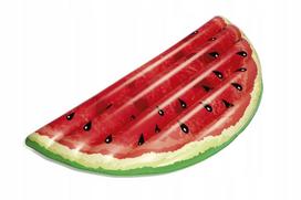 Pripučiamas vandens plaustas WATERMELON LOUNGE 68.5" x 35"/1.74m x 89cm, raudonos spalvos