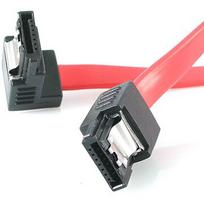 Startech 18IN RIGHT ANGLE SATA CABLE . LSATA18RA1