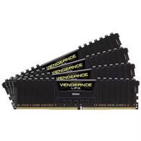Corsair Vengeance LPX Black, DDR4, 32GB, 2666MHz, CL16, Kit of 4 CMK32GX4M4A2666C16