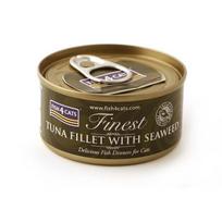 FISH4CATS tuno filė su jūros dumbliais - šlapias kačių ėdalas - 70 g