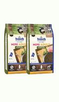 Bosch Petfood Mini Adult Poultry & Millet (High Premium) mažų veislių suaugusiems šunims 1kg + 1 kg