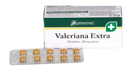 Valeriana Extra – ramybei ir atsipalaidavimui, 50 tablečių