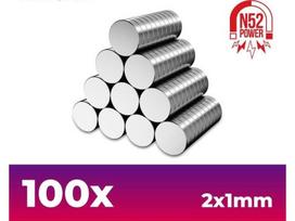 Green stuff world - Neodimio magnetai 2x1mm - 100vnt., 11600