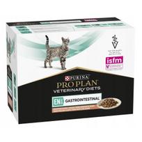 PURINA Pro Plan Veterinary Diets EN St/Ox Gastrointestinal Salmon - šlapias kačių ėdalas - 10 x 85 g