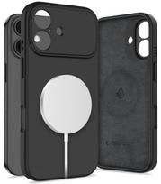 Juodas dėklas Apple iPhone 17 telefonui "Tech-Protect Silicone Magsafe"