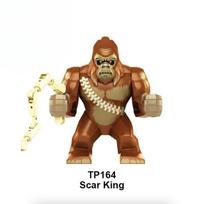 Konstruktorius King Kong vs Godzilla figūrėlė HeroBricks, 9cm