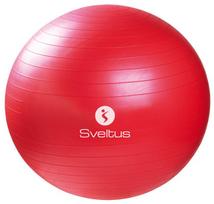 Gimnastikos kamuolys Sveltus, 65 cm, raudonas
