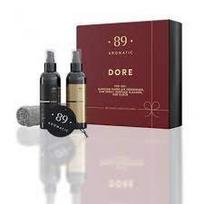 89 Aromatic  rinkinys automobiliui purškiamas kvapas 100ml, automobilio paviršių valiklis 100ml, pakabinamas oro gaiviklis, kabantis oro gaiviklis, šluostė - Infinity Flow