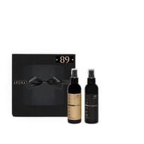 89 Aromatic  rinkinys automobiliui Purškiamas kvapas 100ml ir  Automobilio paviršių valiklis 100ml - Infinity Flow