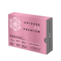 KORBAN UNIDOSE OIL PREMIUM – GREITO POVEIKIO PLAUKŲ ATSATYMO PROCEDŪRĄ (6X15ML)
