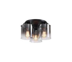 Searchlight 88911-3BK - Lubinis šviestuvas SWEDEN 3xE27/60W/230V skersmuo 39 cm juoda/dūminė