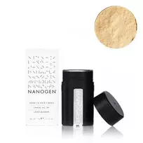 Nanogen Šviesi blondinė plaukų efektą sukurianti pudra-skaidulos Keratin Hair Fibres Light Blonde 15g