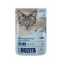Bozita konservai su silkės gabaliukais padaže katėms, 85 g
