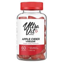UltraVit Obuolių sidro acto guminiukai (Apple cider vinegar) 60 guminukų