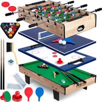 Kelių žaidimų stalas 4in1 Neo Sport NS-800 80x43x30cm medinis