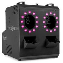 „BeamZ Cyclone200“ dūmų ir burbulų mašina su RGBW šviesos diodais