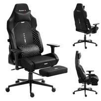 Žaidimų kėdė Huzaro Force 8.1 Black – ergonomiška geimerio kėdė, juoda