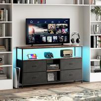 TV spintelė 137*30*78cm tigro odos spalvos