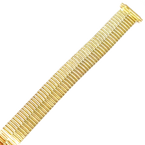 Metalinė tampoma laikrodžio apyrankė M-GOLD-132-MEN