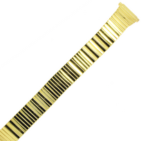 Metalinė tampoma laikrodžio apyrankė M-GOLD-126-MEN