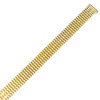 Metalinė tampoma laikrodžio apyrankė M-GOLD-090-LADY