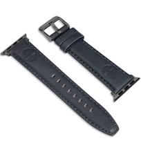 Laikrodžio dirželis TIMBERLAND STRAP LACANDON L BLUE LEATHER GUN 22 mm