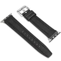 Laikrodžio dirželis TIMBERLAND STRAP BAINBRIDGE L BLACK LEATHER SS 22 mm