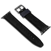 Laikrodžio dirželis TIMBERLAND STRAP DAINTREE L BLACK LEATHER GUN 22 mm