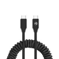 Tellur Extendable USB-C to USB-C Cable PD60W up to 1.8m Black