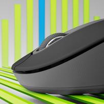 Logitech Signature M650 L Left Belaidė pelė, RF Wireless + Bluetooth, 2000 DPI, Graphite