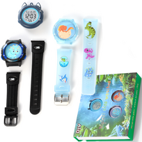 SKMEI Kid Series 2236MN vaikiškų laikrodukų rinkinys