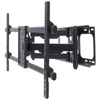Manhattan TV & Monitor Mount, Wall, Full Motion, 1 screen, Screen Sizes: 37-75", Black, VESA 200x200 to 800x400mm, Max 75kg,