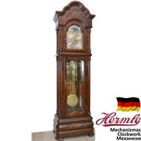 ADLER 10029W RIEŠUTAS. Ant grindų pastatomas mechaninis laikrodis