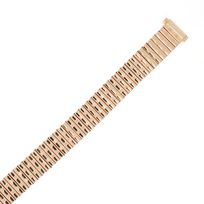 Metalinė tampoma laikrodžio apyrankė M-RoseGold-090-LADY