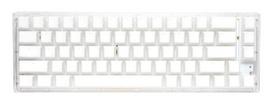 Ducky One 3 Aura White SF Gaming Keyboard, RGB LED - MX-Silent-Red