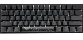 Ducky Mecha Mini Gaming Keyboard, MX-Speed-Silver, RGB-LED - Black