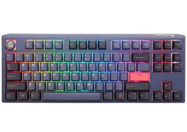 Ducky One 3 Cosmic Blue TKL Gaming Keyboard, RGB LED - MX-Ergo-Clear (US)