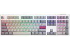 Ducky One 3 Mist Grey Gaming Keyboard, RGB LED - MX-Ergo-Clear