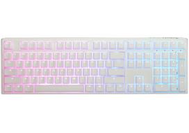 Ducky One 3 Aura White Gaming Keyboard, RGB LED - MX-Brown