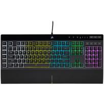 Corsair K55 RGB PRO Gaming Keyboard, RGB LED - Black